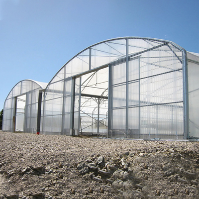 多スパンの野菜動物の花成長の農業のポリカーボネート シートの温室
