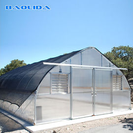熱いすくいの電流を通された鋼鉄プラスチック フィルムの温室はカスタマイズされるテントのサイズを育てる
