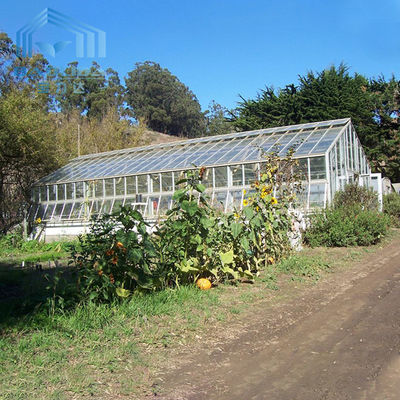 ガラス シートが付いている反老化する園芸アルミニウム温室のテント