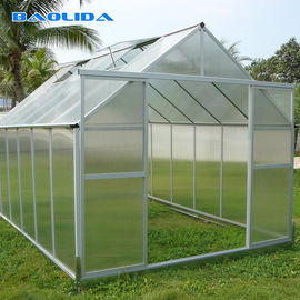 質  Knockdown Mini Greenhouse Tent / Home Outdoor Plant Tent Aluminum Frame 工場
