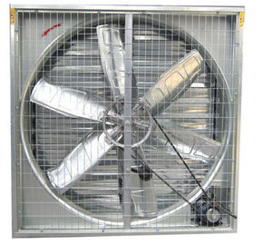 質  Poultry Greenhouse Cooling Fans Negative Pressure 1380mm Plant Growing 工場