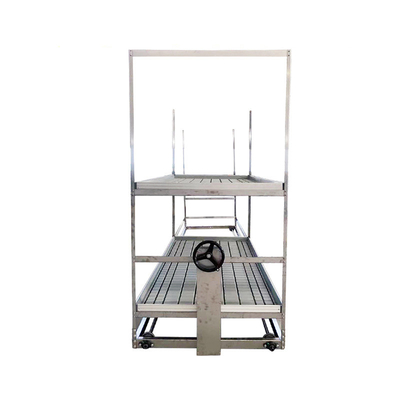 オーダーメイド 温室 ローリングベンチ 車輪ロック 幅 61cm-178cm