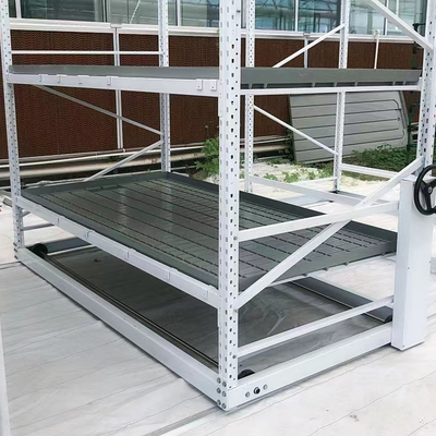 ABSパネル素材 温室用ローリングベンチ 調整可能な幅 61cm-178cm