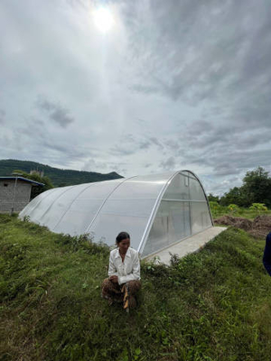 耐久性のあるUV保護魚草太陽乾燥温室 植物と食品の乾燥のために安定した構造