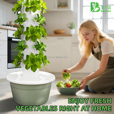 30L 11 Layer Agriculture Cultivo Hidroponic Vertical Hydroponic Tower Growing Lettuce