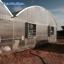 農業の小屋の大きいポリカーボネート シートの温室鋼管ライト材料