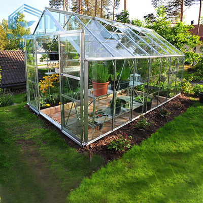 ガラス シートの花園のための園芸の小型の温室のテント