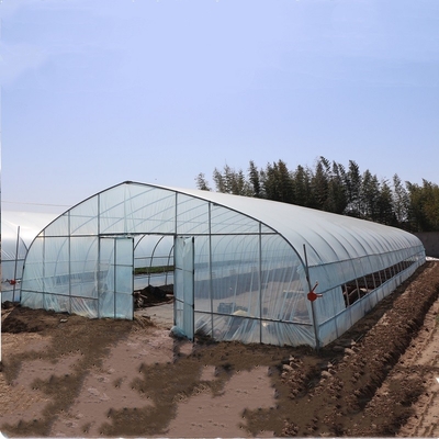 植わることのための農業の高いたがのアーチのポリエチレン フィルムの温室