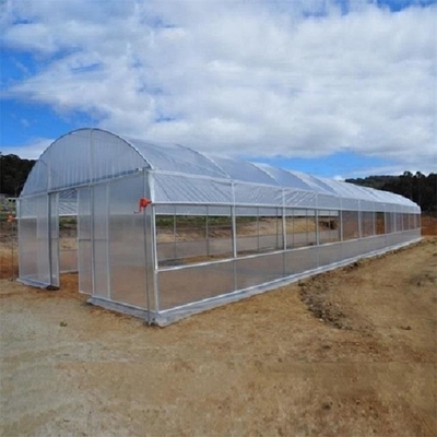 農業のための冷却装置が付いているPEのプラスチック フィルムの温室